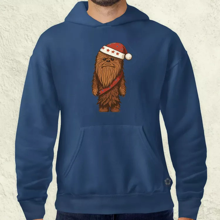 Xmas Chewbacca férfi pulóver
