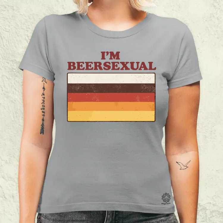 I'm Beersexual női póló
