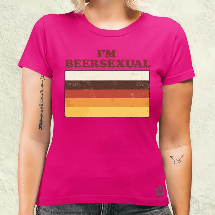 I'm Beersexual női póló