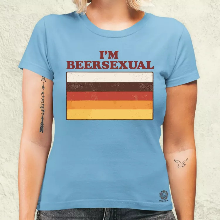 I'm Beersexual női póló