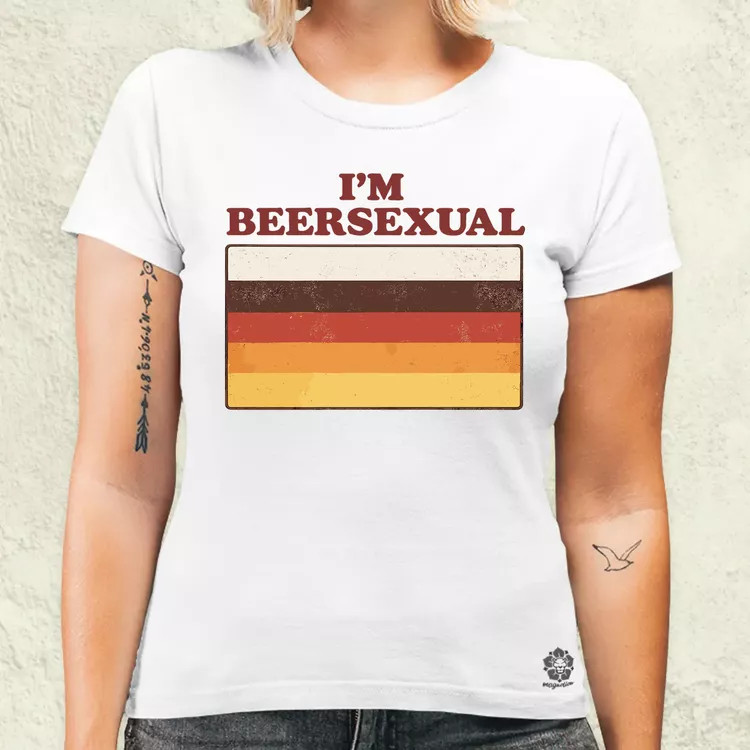 I'm Beersexual női póló
