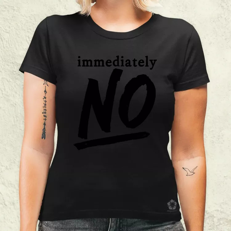 Immediately No női póló