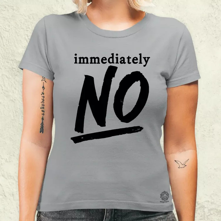 Immediately No női póló