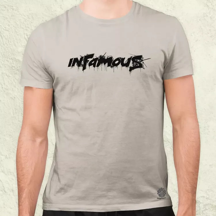 Infamous v1 férfi póló
