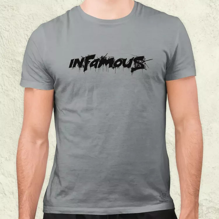 Infamous v1 férfi póló