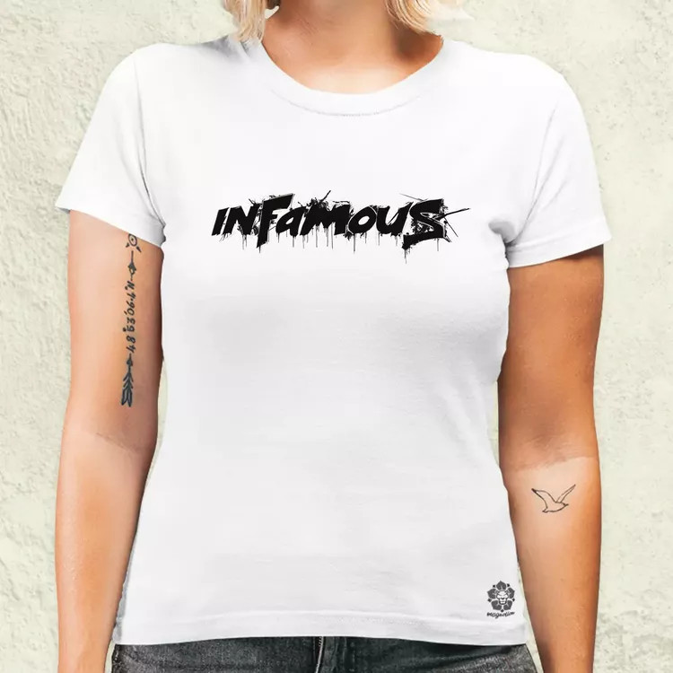 Infamous v1 női póló