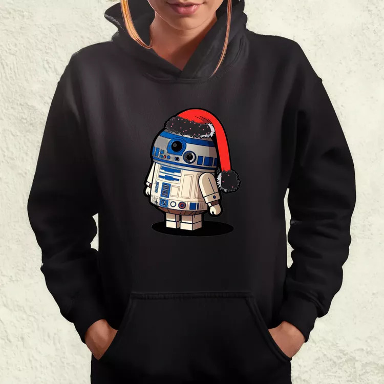 Xmas R2-D2 női pulóver
