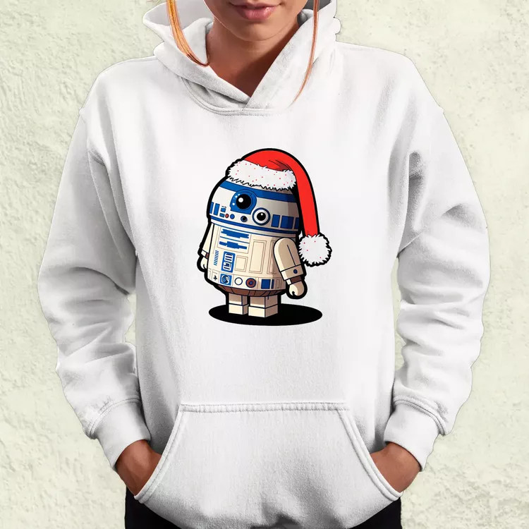 Xmas R2-D2 női pulóver