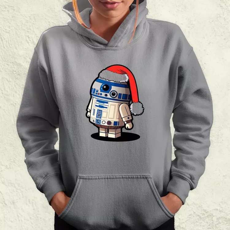 Xmas R2-D2 női pulóver
