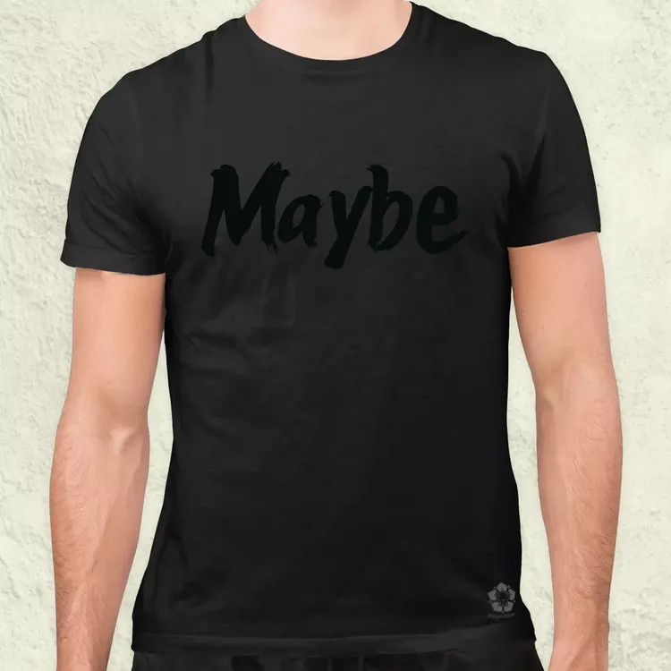 Maybe v11 férfi póló