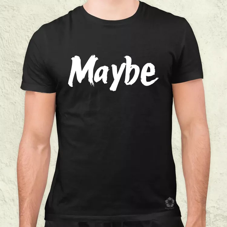 Maybe v12 férfi póló