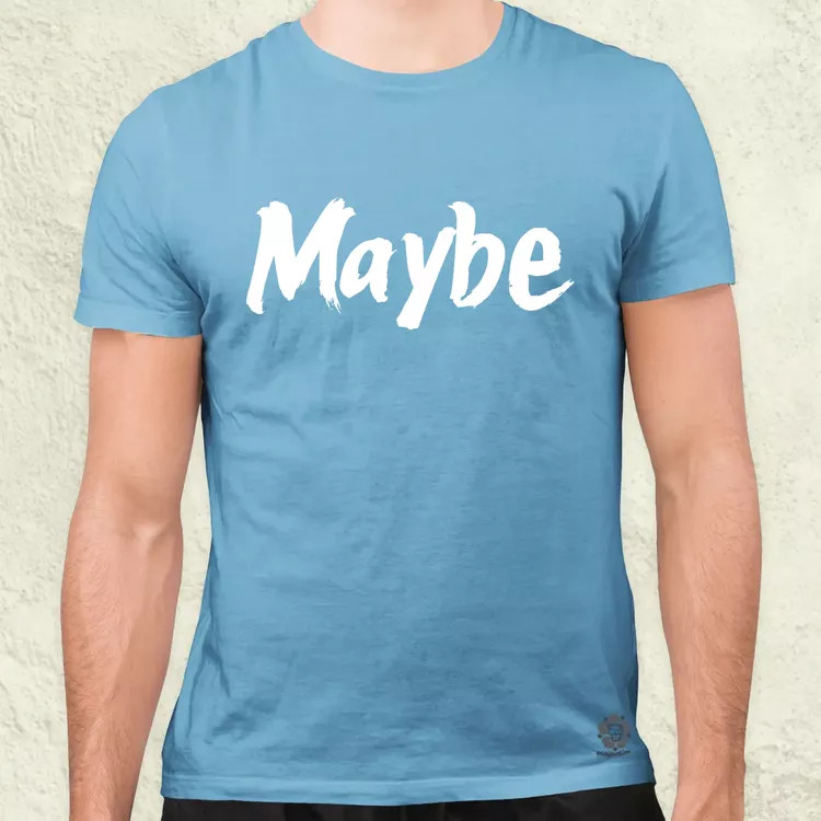 Maybe v12 férfi póló