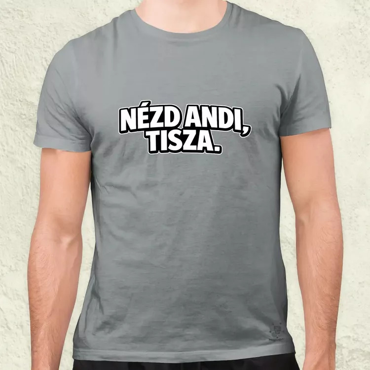 Nézd Andi, Tisza. férfi póló