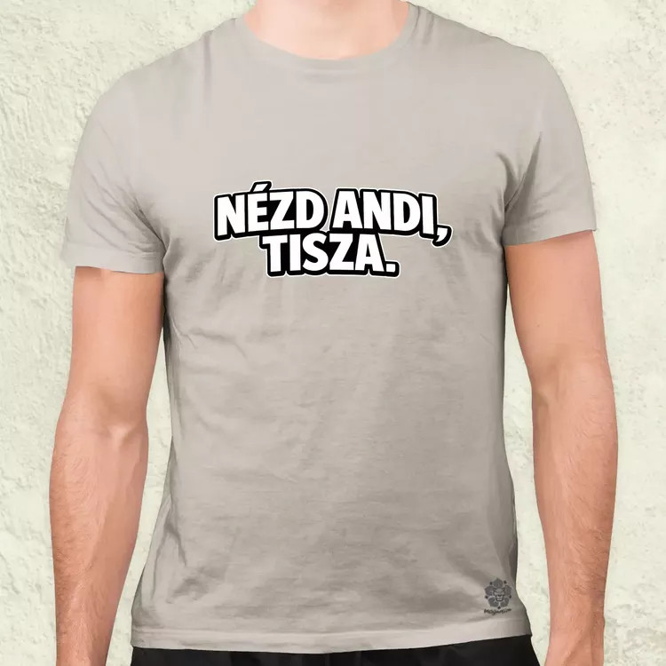 Nézd Andi, Tisza. férfi póló