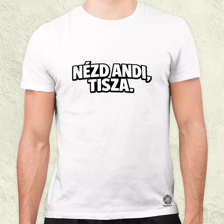 Nézd Andi, Tisza. férfi póló