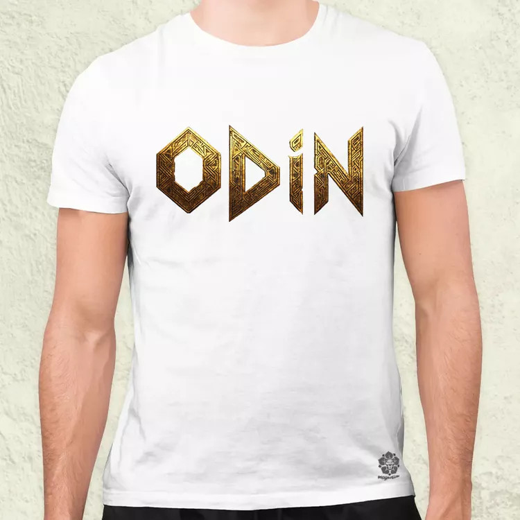 Odin felirat v10 férfi póló