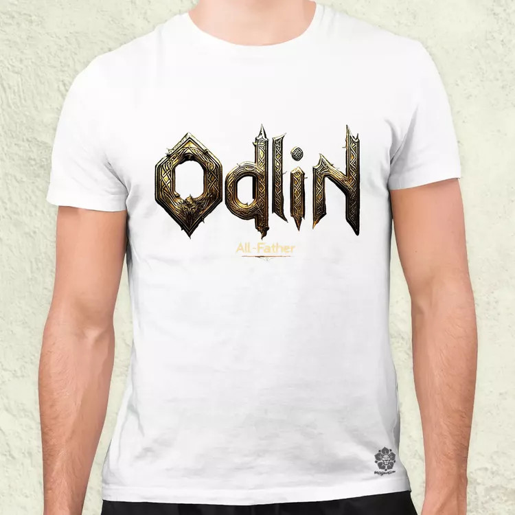 Odin felirat v12 férfi póló