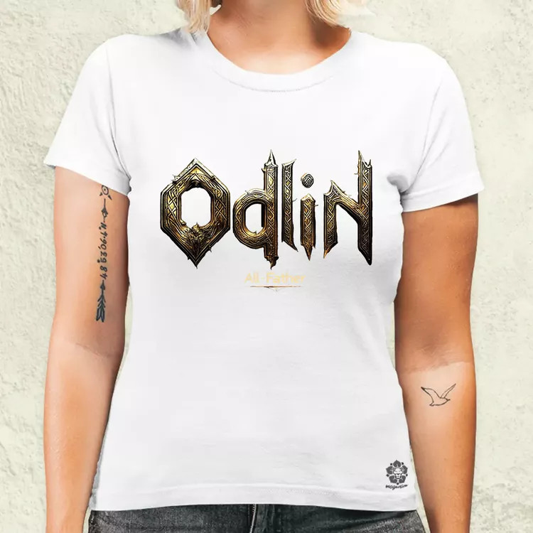 Odin felirat v12 női póló