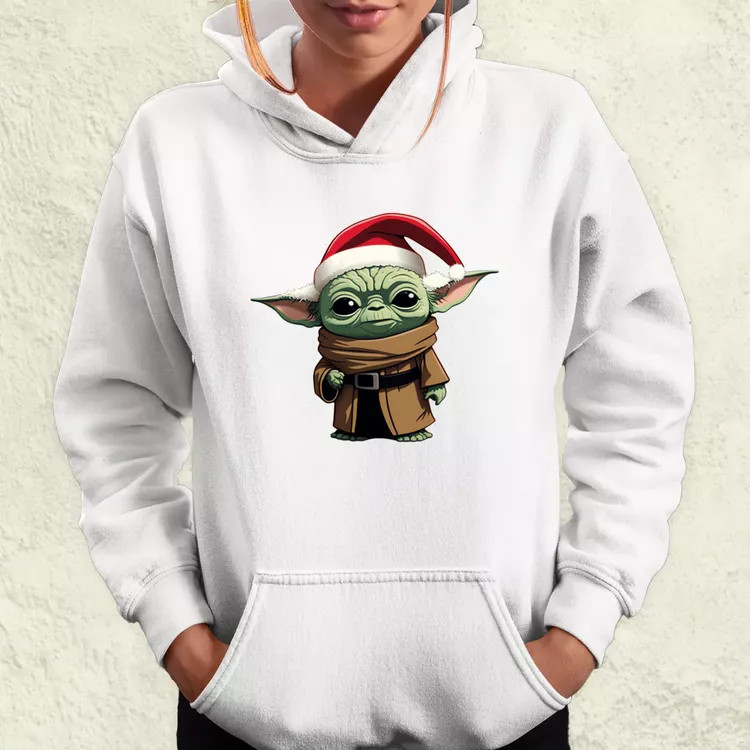 Xmas Yoda női pulóver