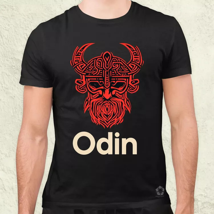 Odin felirat v7 férfi póló