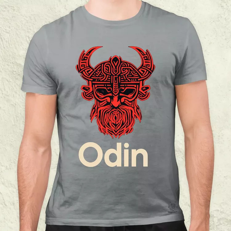 Odin felirat v7 férfi póló