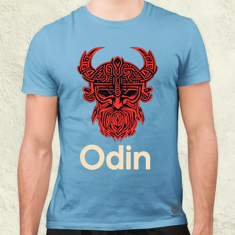 Odin felirat v7 férfi póló