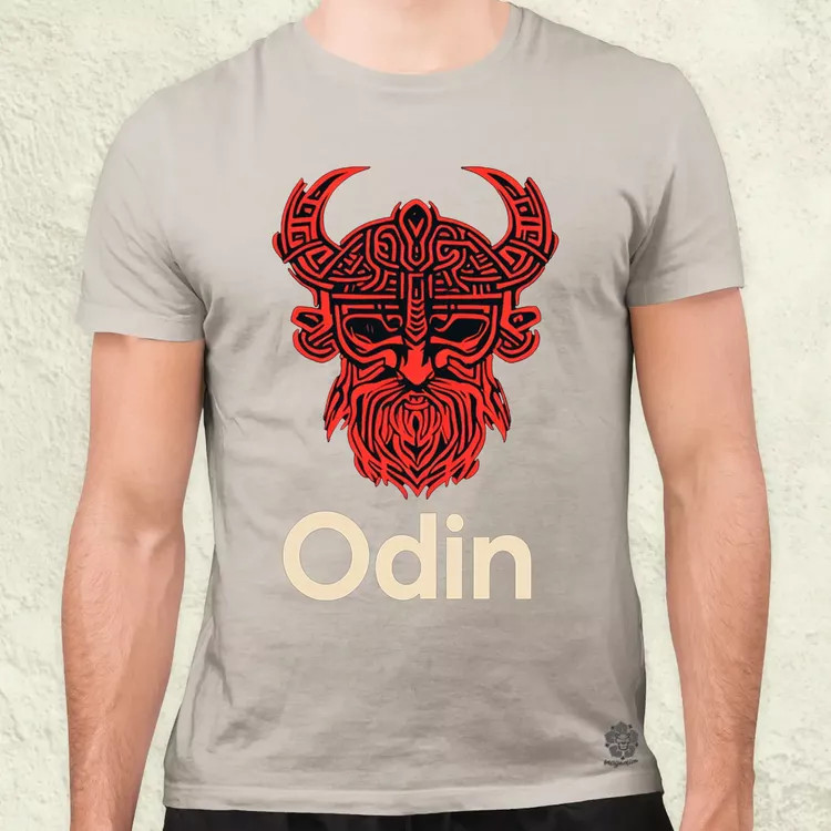 Odin felirat v7 férfi póló