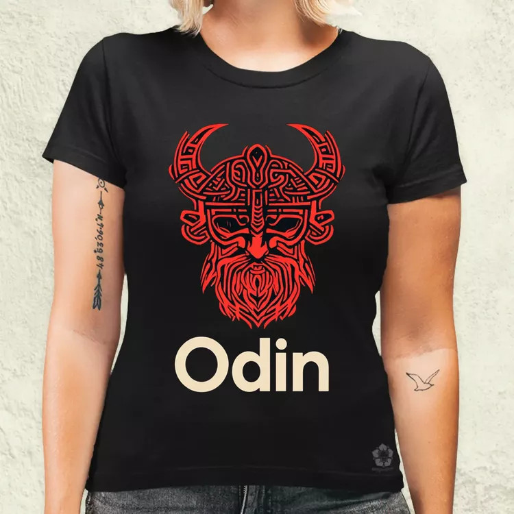 Odin felirat v7 női póló