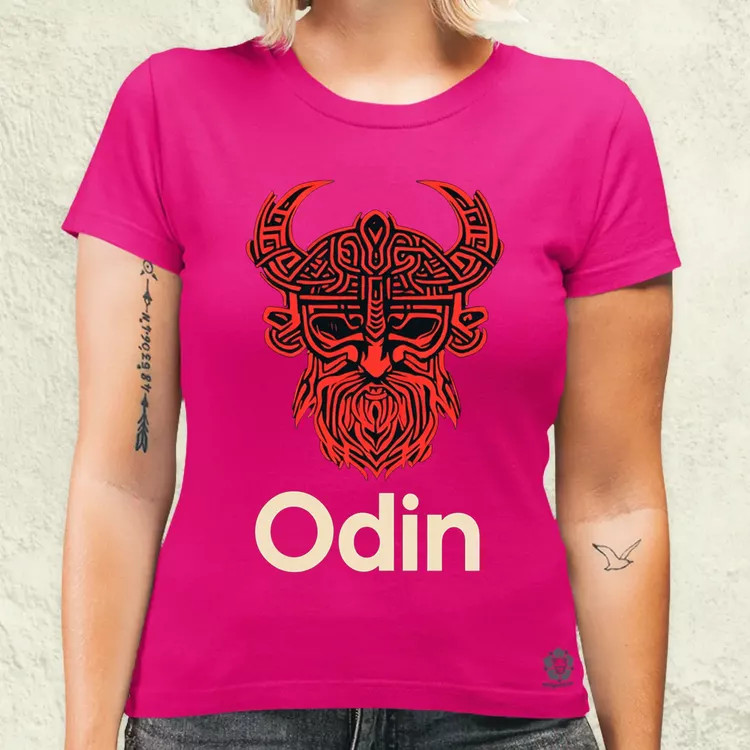 Odin felirat v7 női póló