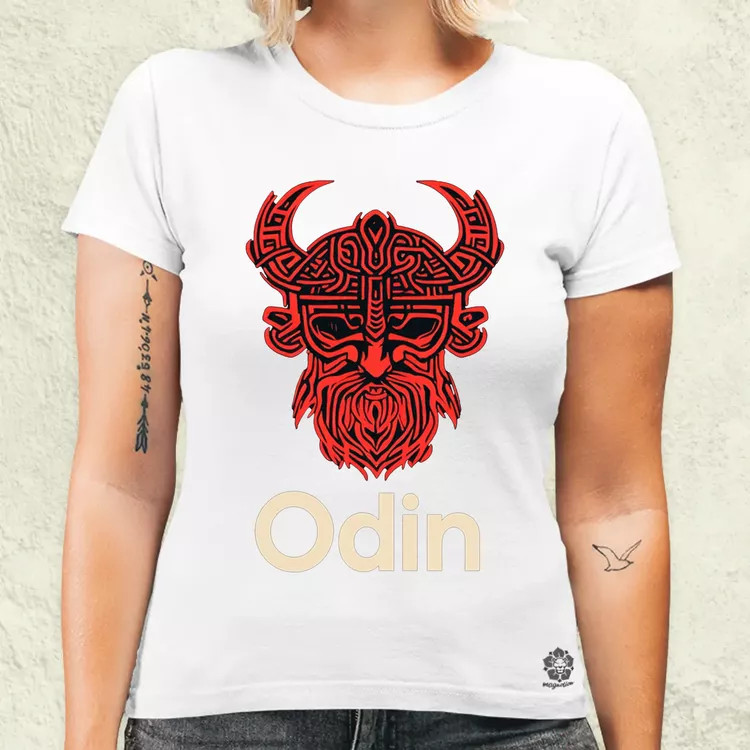 Odin felirat v7 női póló