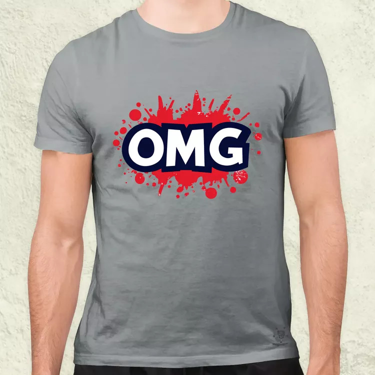 OMG v1 férfi póló