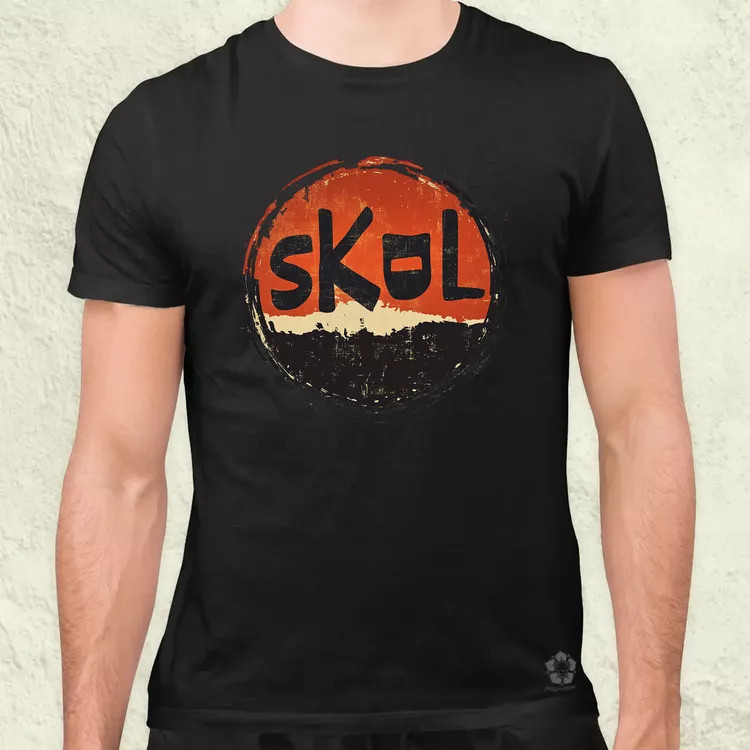Skal v1 férfi póló