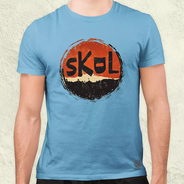Skal v1 férfi póló