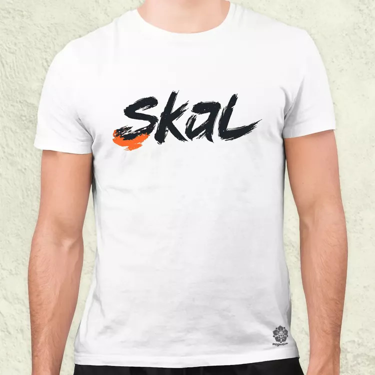 Skal v2 férfi póló
