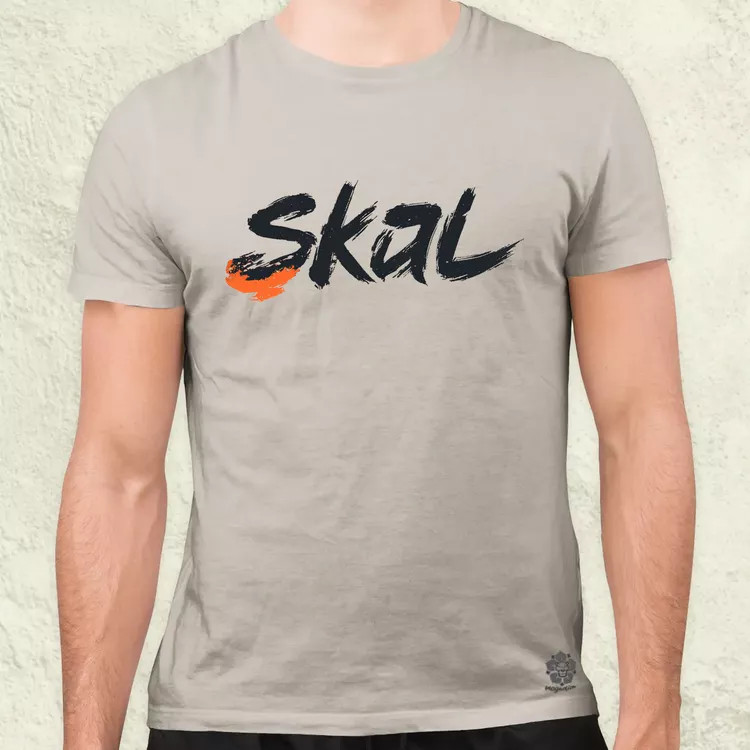 Skal v2 férfi póló