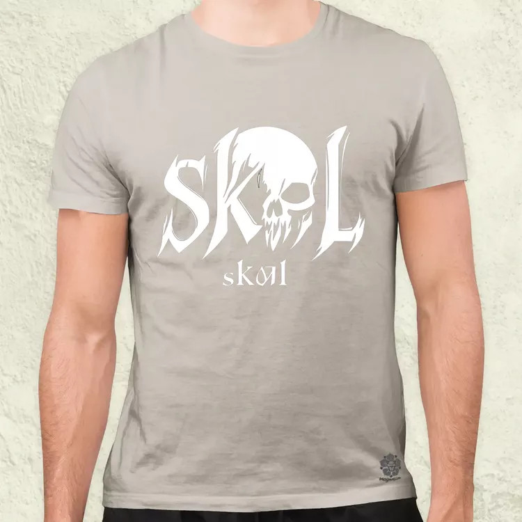 Skal v8 férfi póló