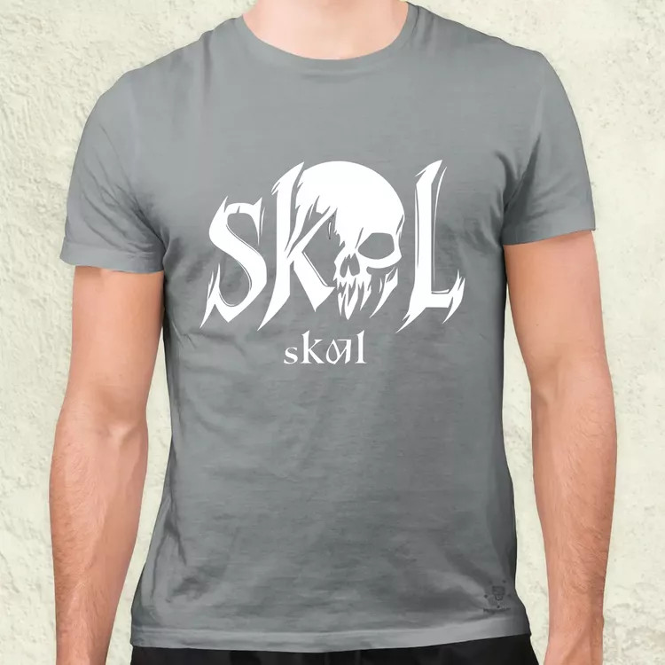 Skal v8 férfi póló