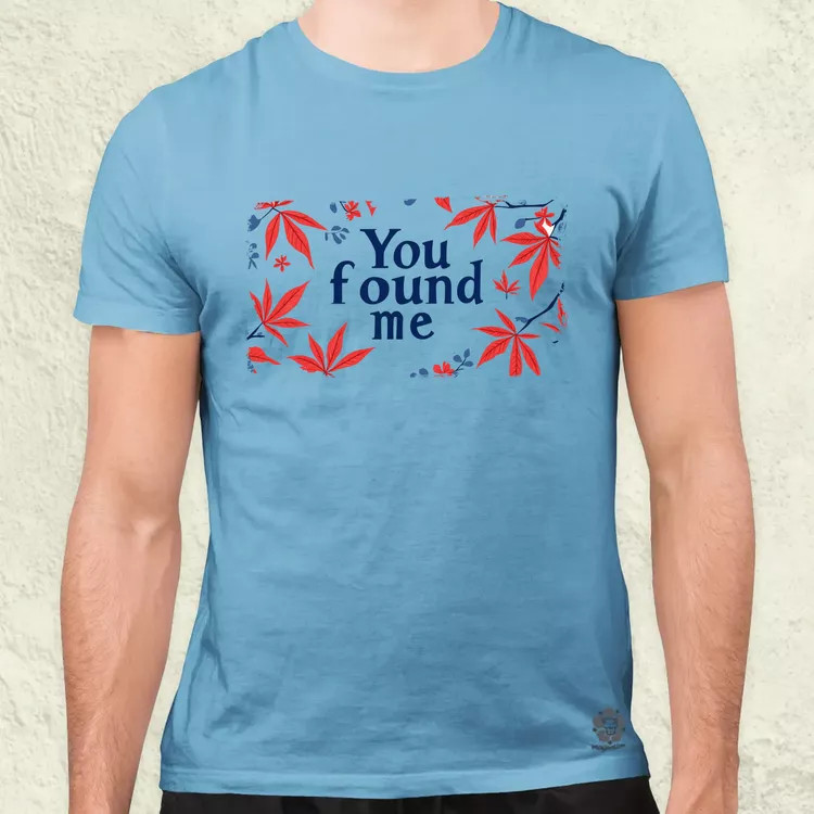 U found me v17 férfi póló