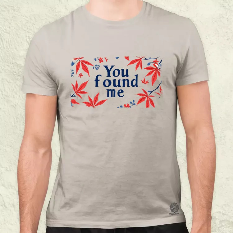 U found me v17 férfi póló