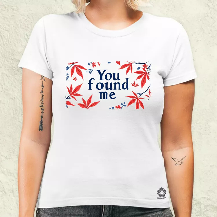 U found me v17 női póló