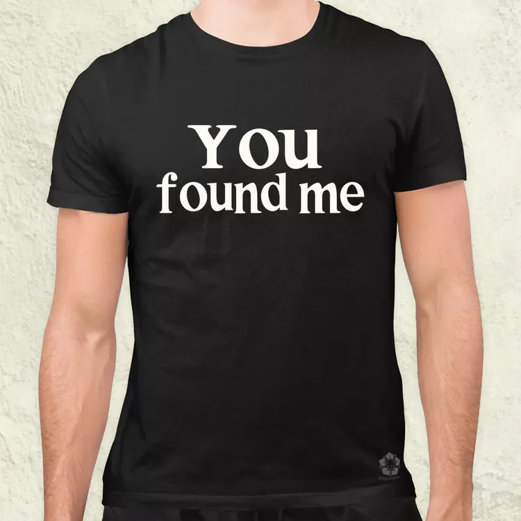 U found me v2 férfi póló