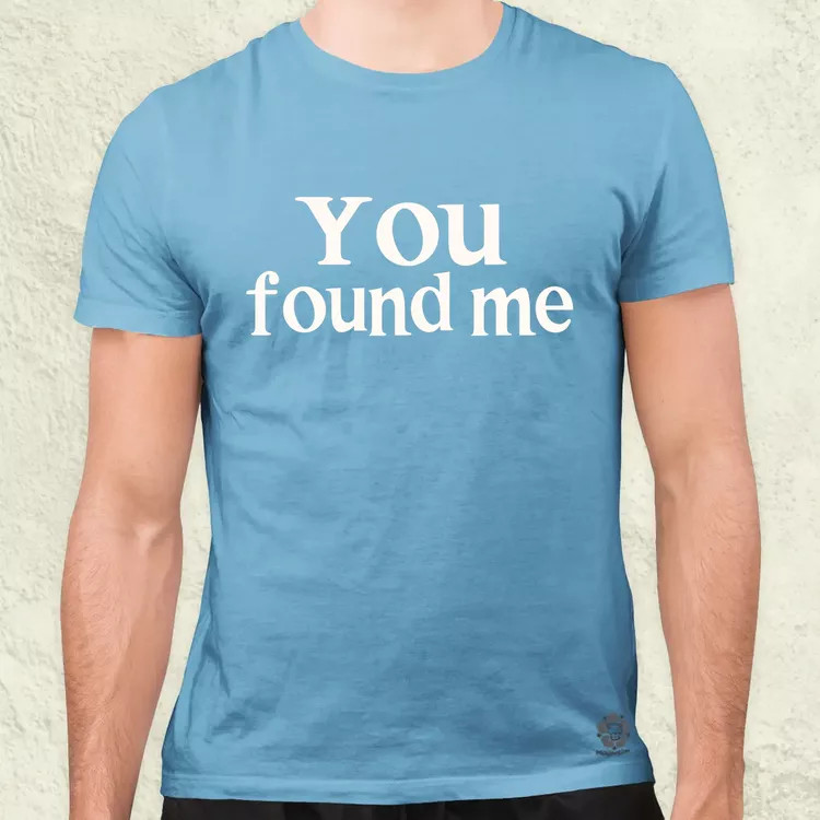 U found me v2 férfi póló