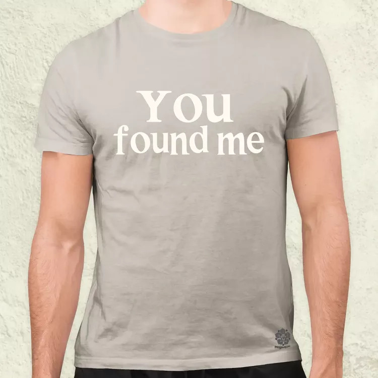 U found me v2 férfi póló
