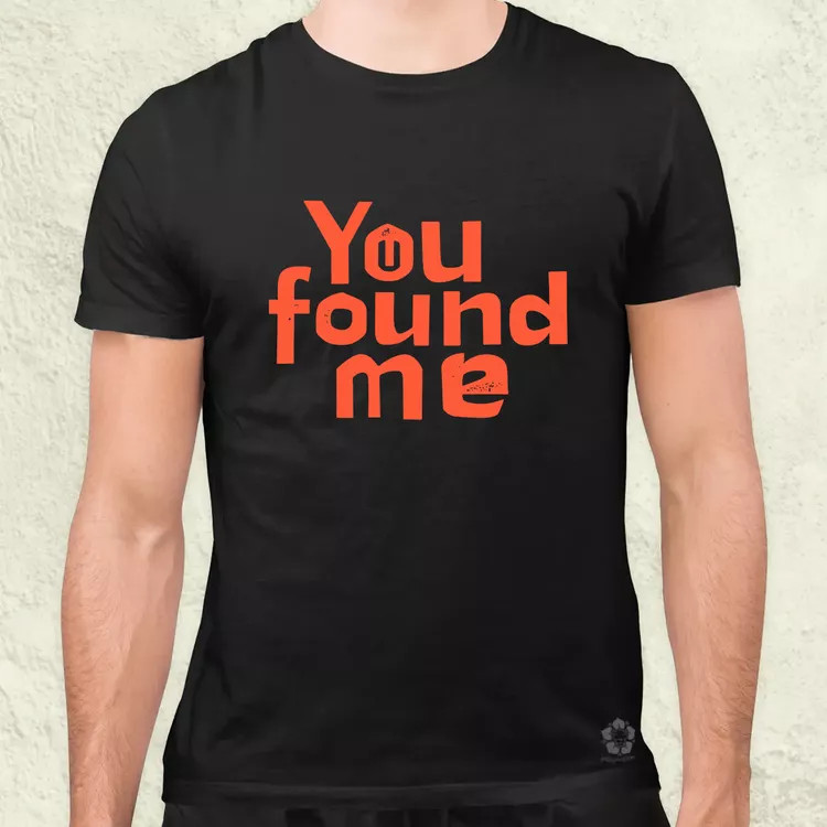 U found me v4 férfi póló