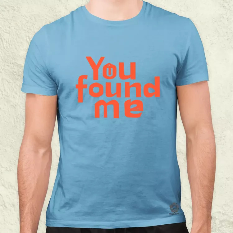 U found me v4 férfi póló