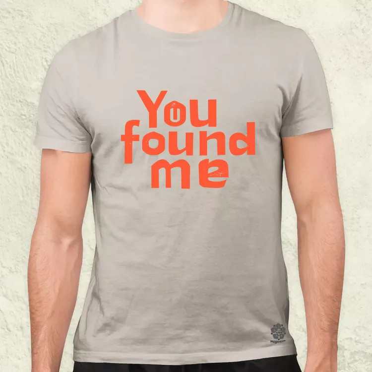 U found me v4 férfi póló