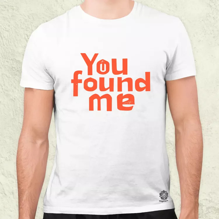 U found me v4 férfi póló