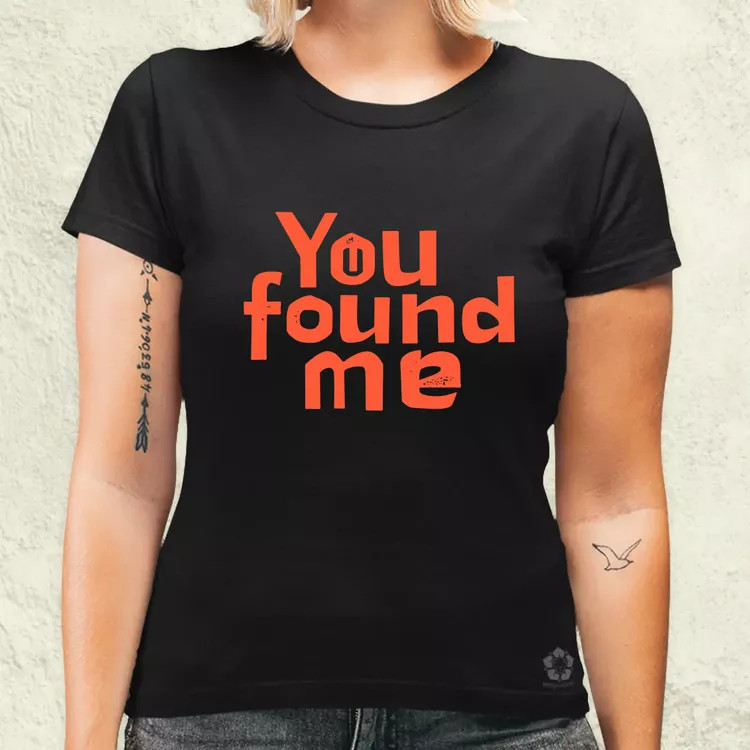 U found me v4 női póló