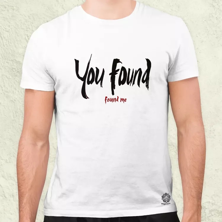 U found me v6 férfi póló