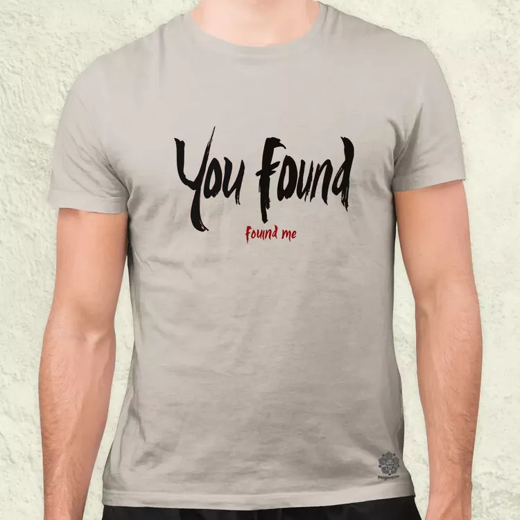 U found me v6 férfi póló